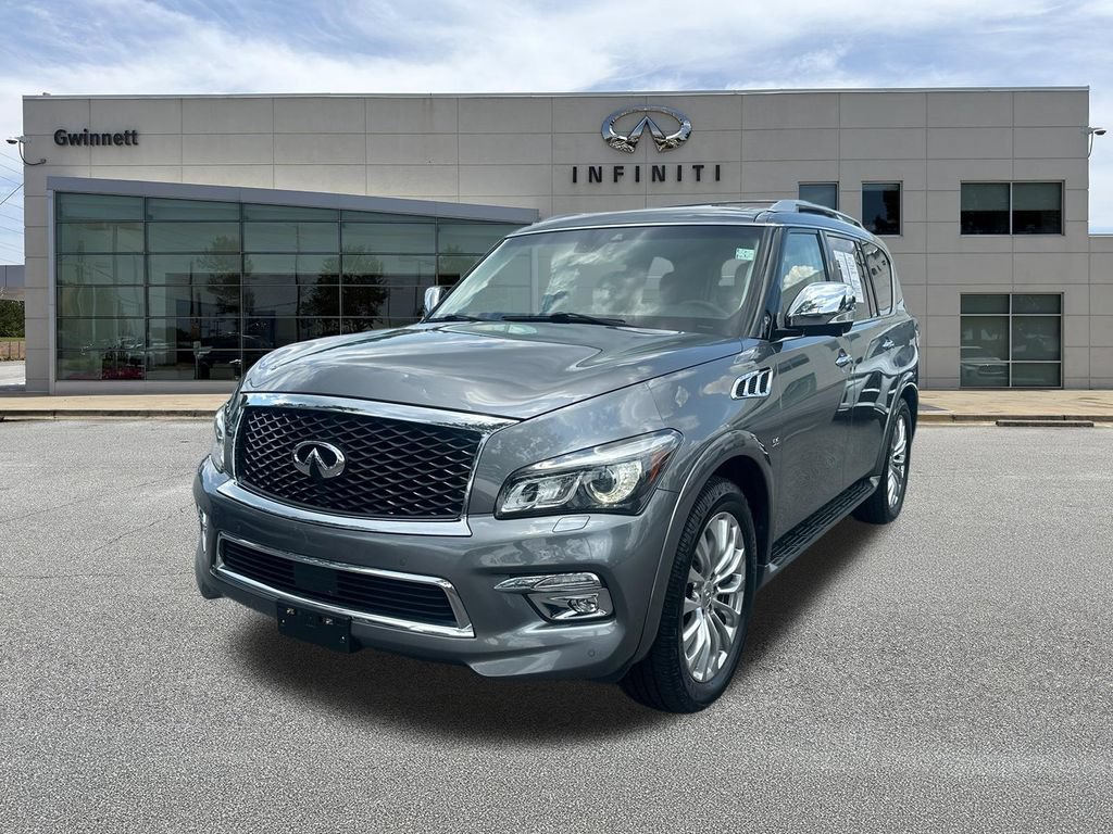 Used 2017 INFINITI QX80 4WD w/ Deluxe Technology Package