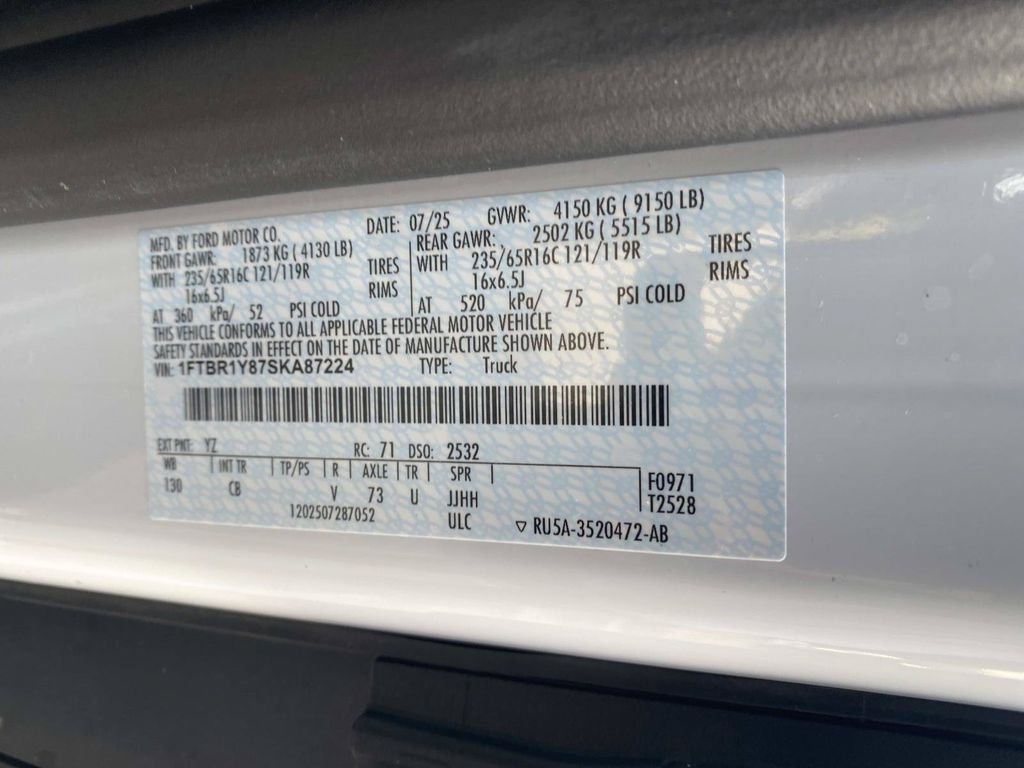 Used 2025 Ford Transit 250 Low Roof w/ Exterior Upgrade Package RWD image 21