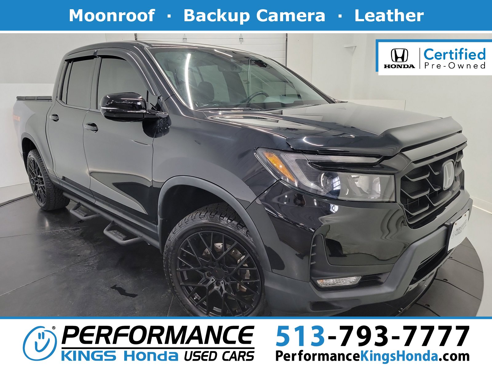Certified 2021 Honda Ridgeline Black Edition