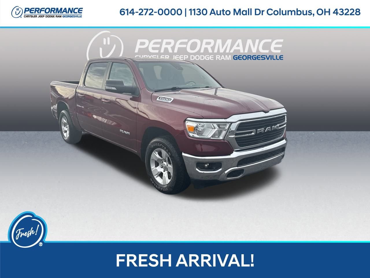 Used 2021 RAM 1500 Big Horn w/ Trailer Tow Group