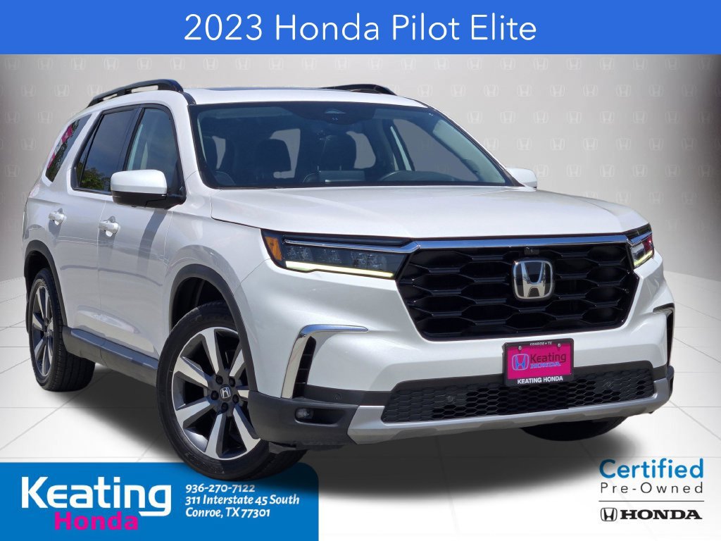 Certified 2023 Honda Pilot Elite image 1