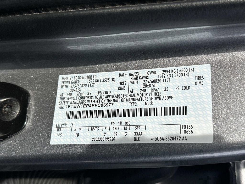 Used 2023 Ford F150 XLT w/ Equipment Group 302A High AWD/4WD image 53