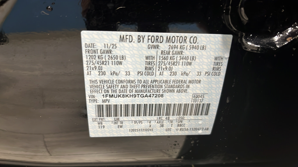 Used 2026 Ford Explorer ST-Line w/ ST-Line Street Pack AWD/4WD image 29