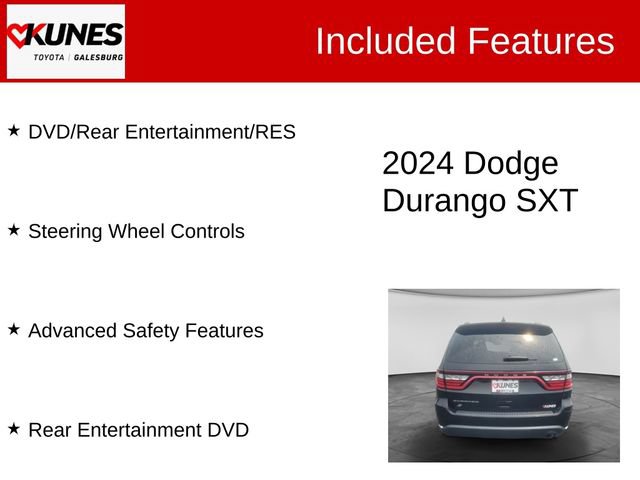 Used 2024 Dodge Durango SXT AWD/4WD image 3