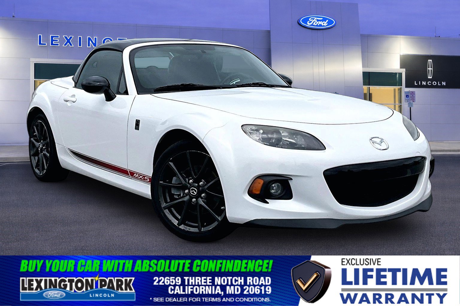 Used 2014 MAZDA MX-5 Miata Club RWD image 1