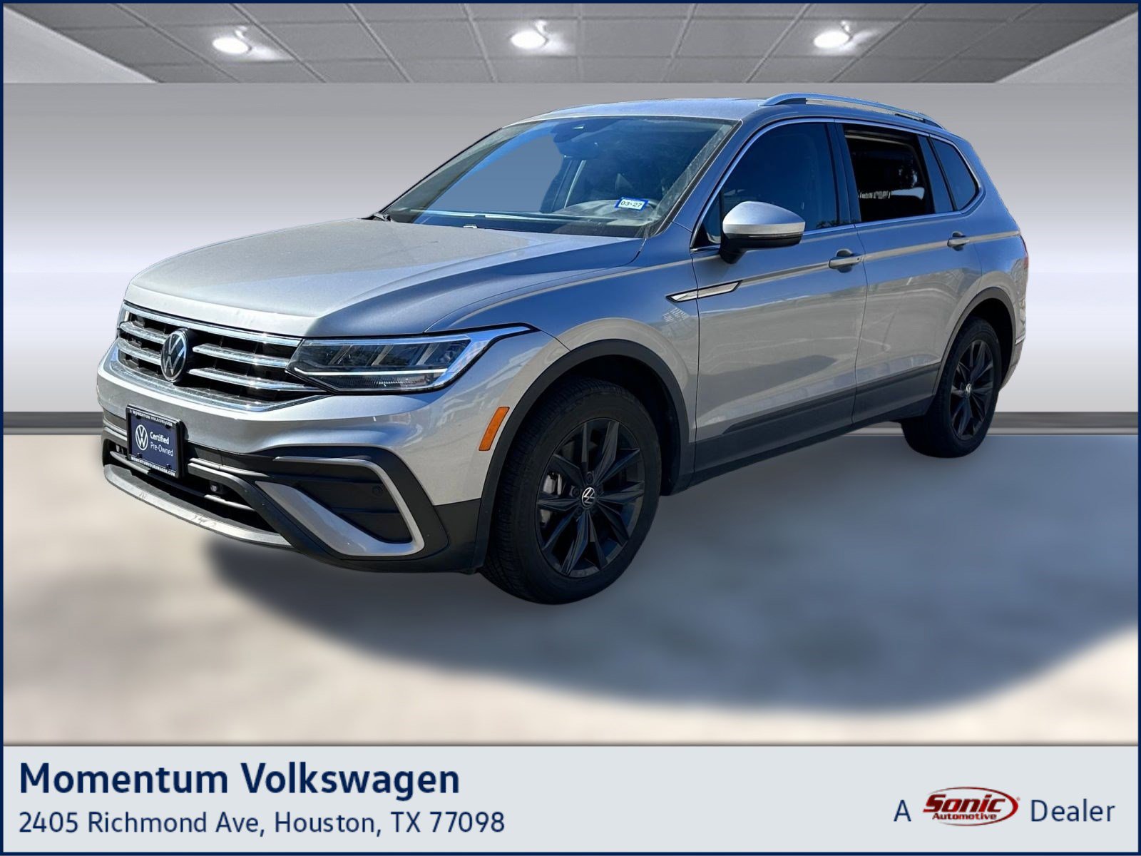 Certified 2024 Volkswagen Tiguan SE w/ MDO Package, Three-Row
