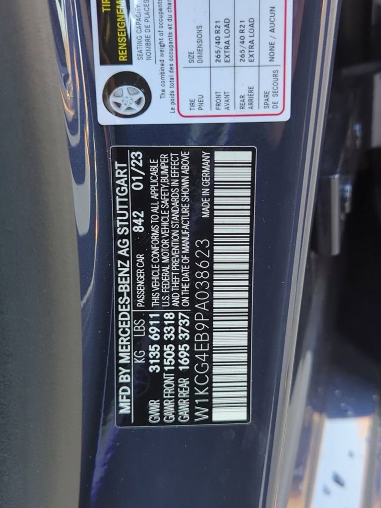 Used 2023 Mercedes-Benz EQS 580 4MATIC Sedan image 27