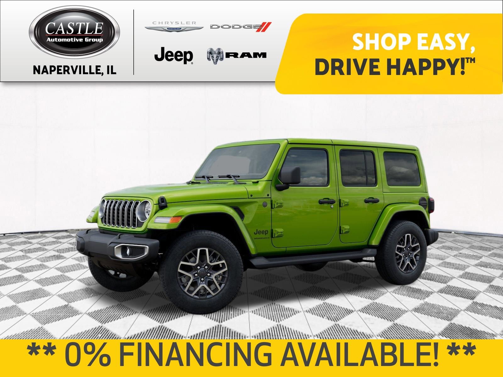 New 2026 Jeep Wrangler Unlimited Sahara AWD/4WD image 1