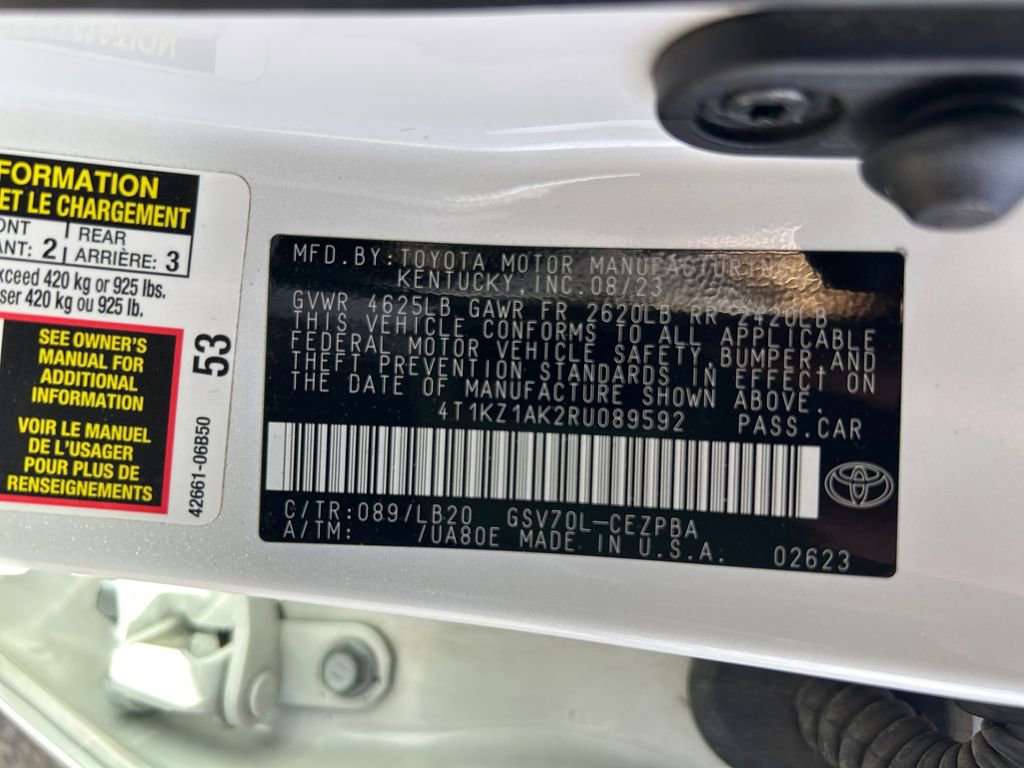 Used 2024 Toyota Camry XSE w/ Navigation Package FWD image 34