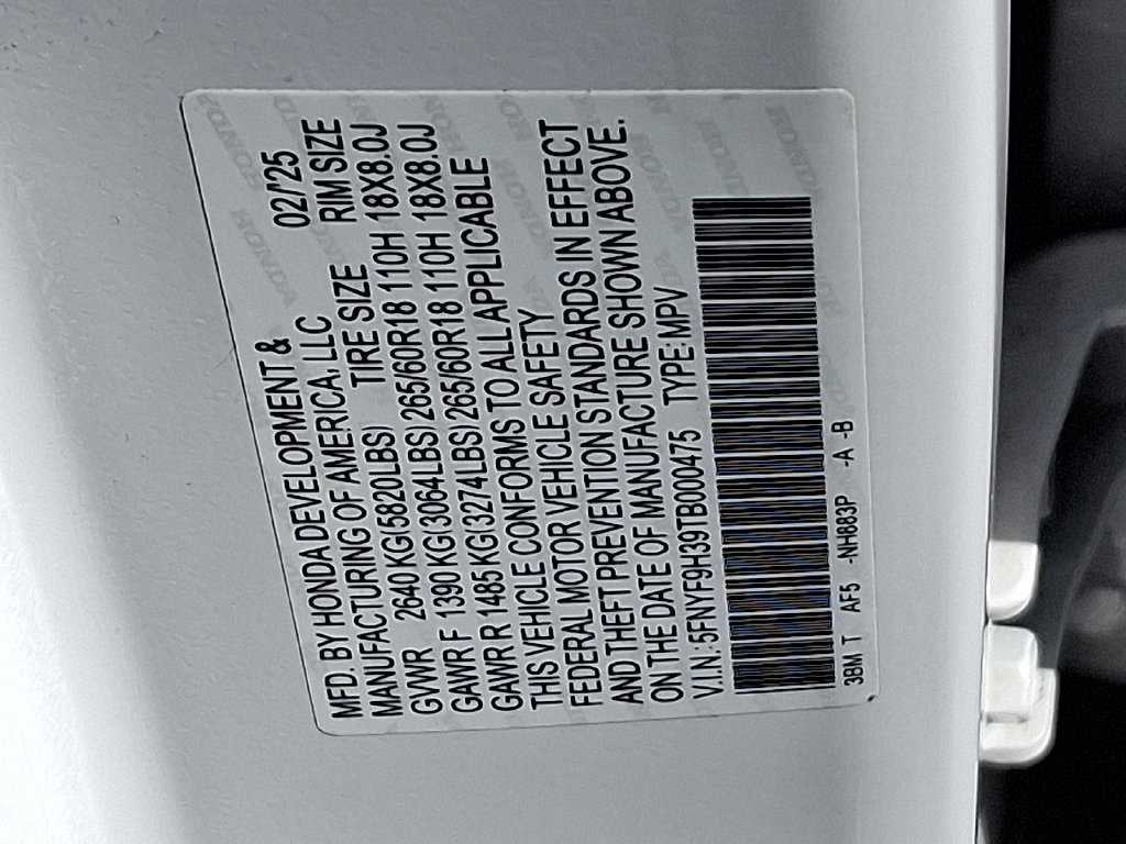 Used 2026 Honda Passport RTL image 27