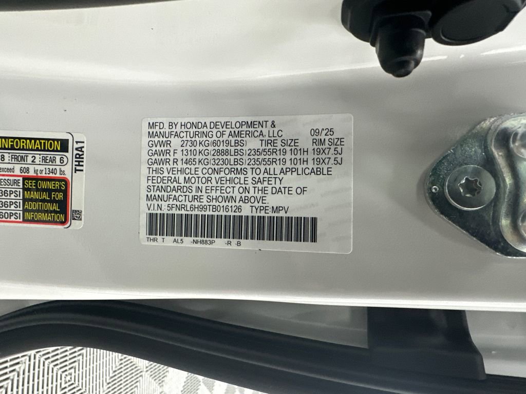 New 2026 Honda Odyssey Elite image 37