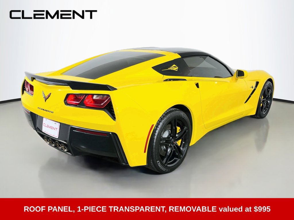 Used 2016 Chevrolet Corvette Stingray Coupe w/ Carbon Flash Badge Package RWD image 6