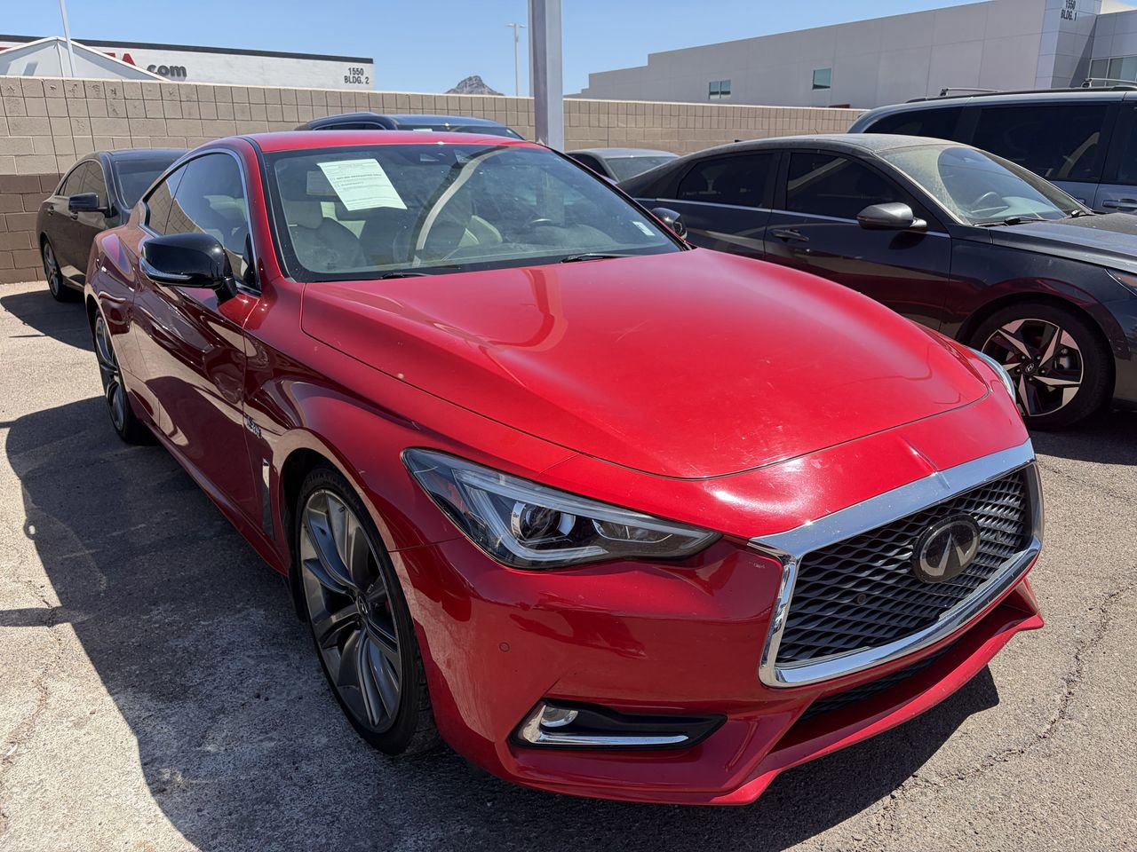 Used 2019 INFINITI Q60 Red Sport 400 w/ Proactive Package AWD/4WD image 2