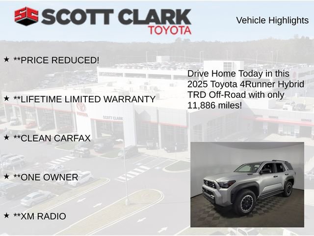 Used 2025 Toyota 4Runner TRD Off-Road AWD/4WD image 12
