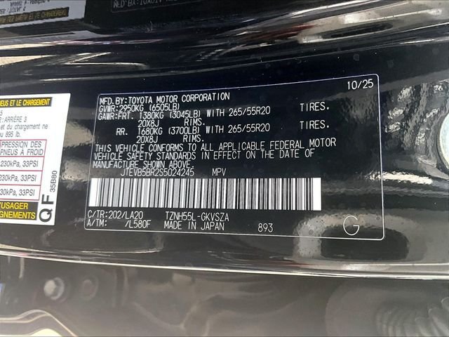 Used 2025 Toyota 4Runner Limited AWD/4WD image 34