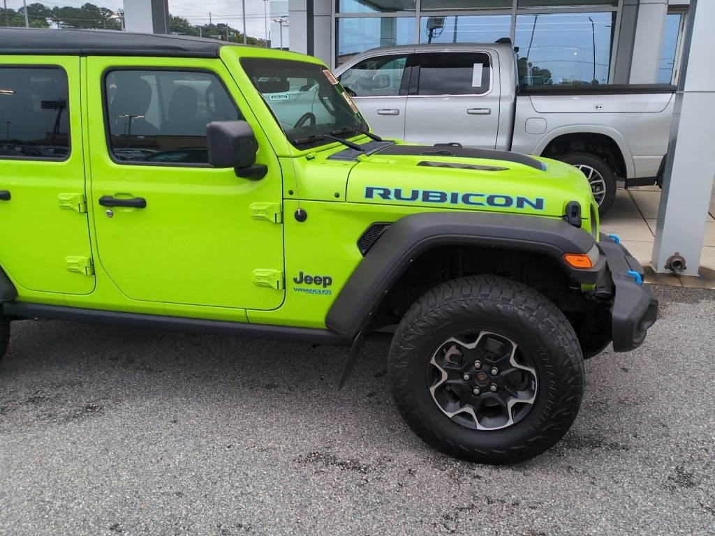 Used 2021 Jeep Wrangler Unlimited Rubicon 4xe w/ Cold Weather Group AWD/4WD image 3