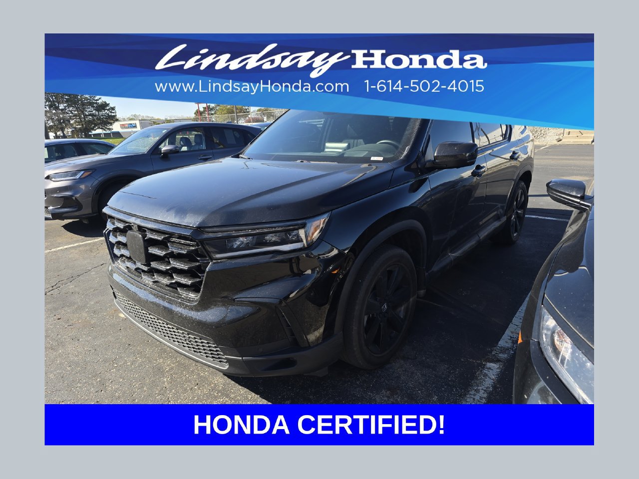 Used 2025 Honda Pilot Black Edition image 1
