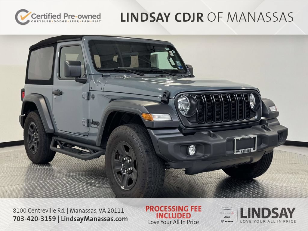 Used 2024 Jeep Wrangler Sport AWD/4WD image 1