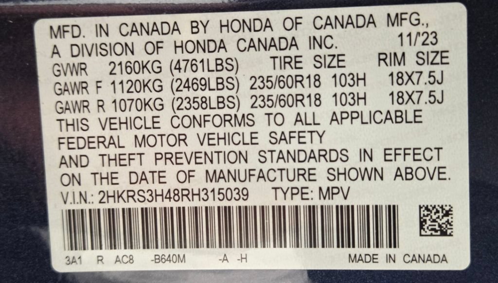 Used 2024 Honda CR-V EX image 33