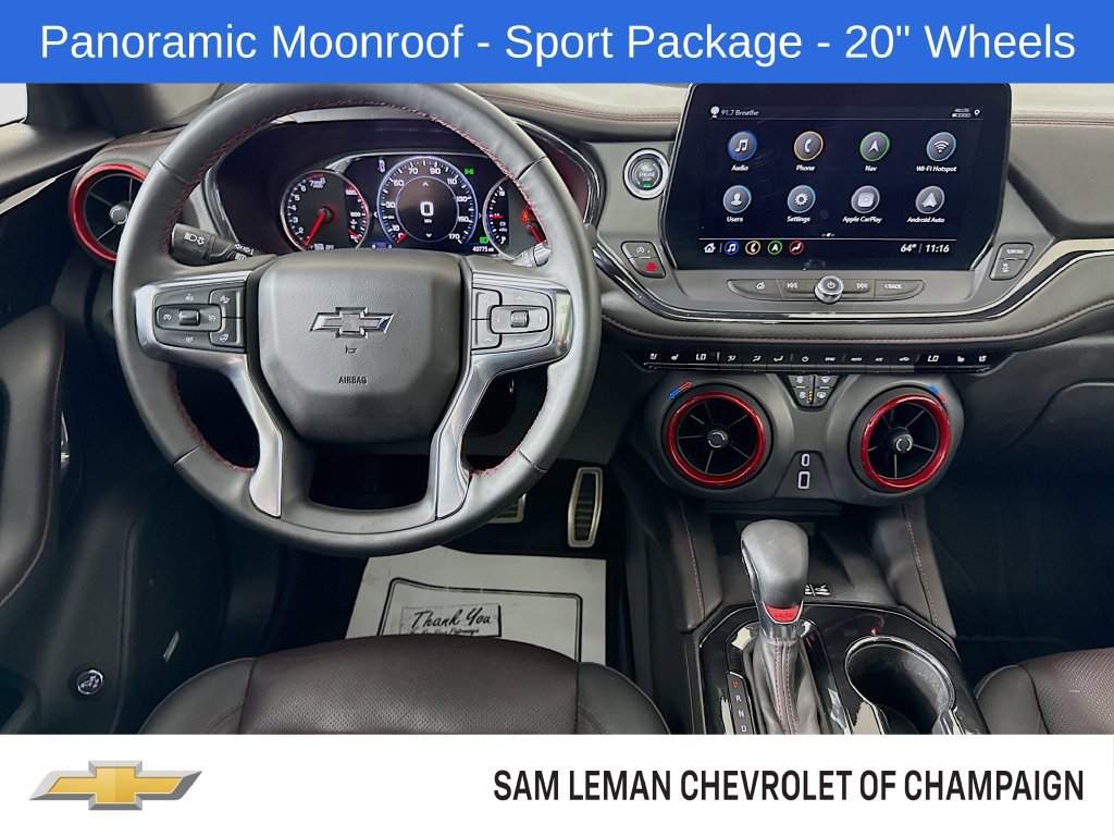 Used 2025 Chevrolet Blazer RS w/ LPO, 'HIT The Road' Package AWD/4WD image 22