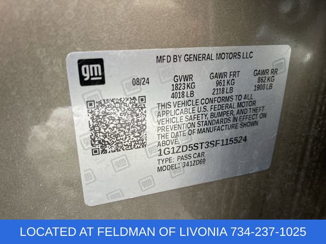 Certified 2025 Chevrolet Malibu LT image 32
