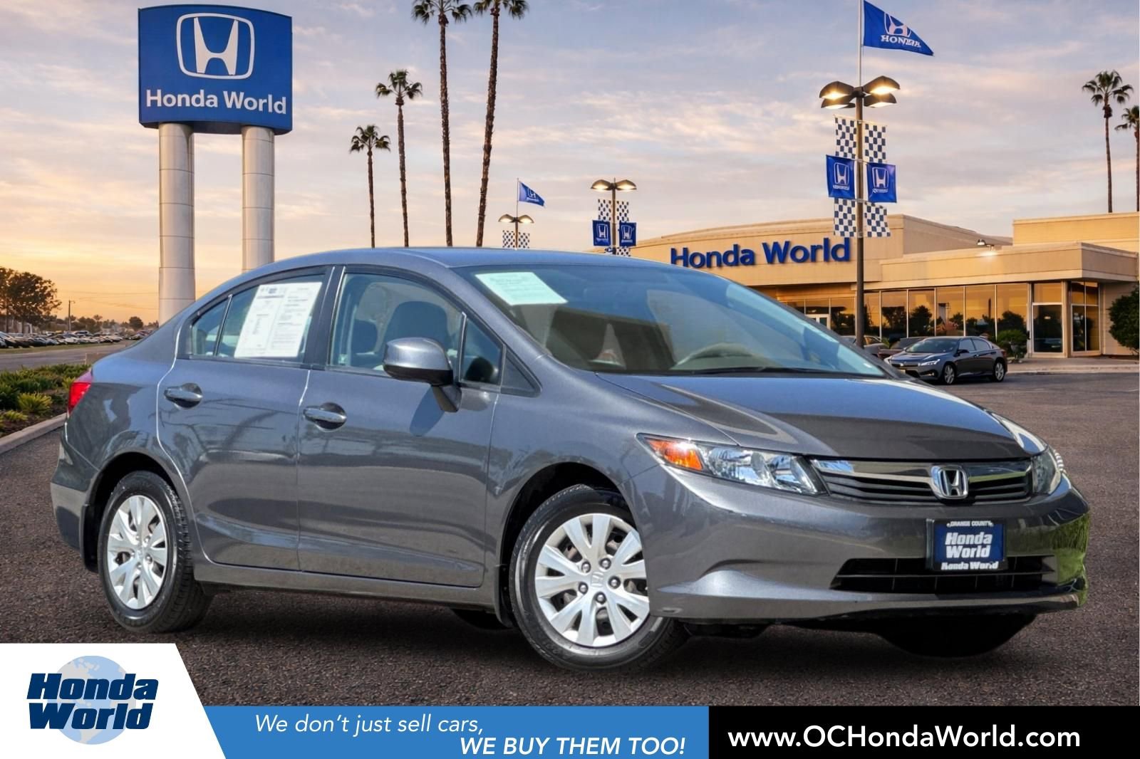 Used 2012 Honda Civic LX