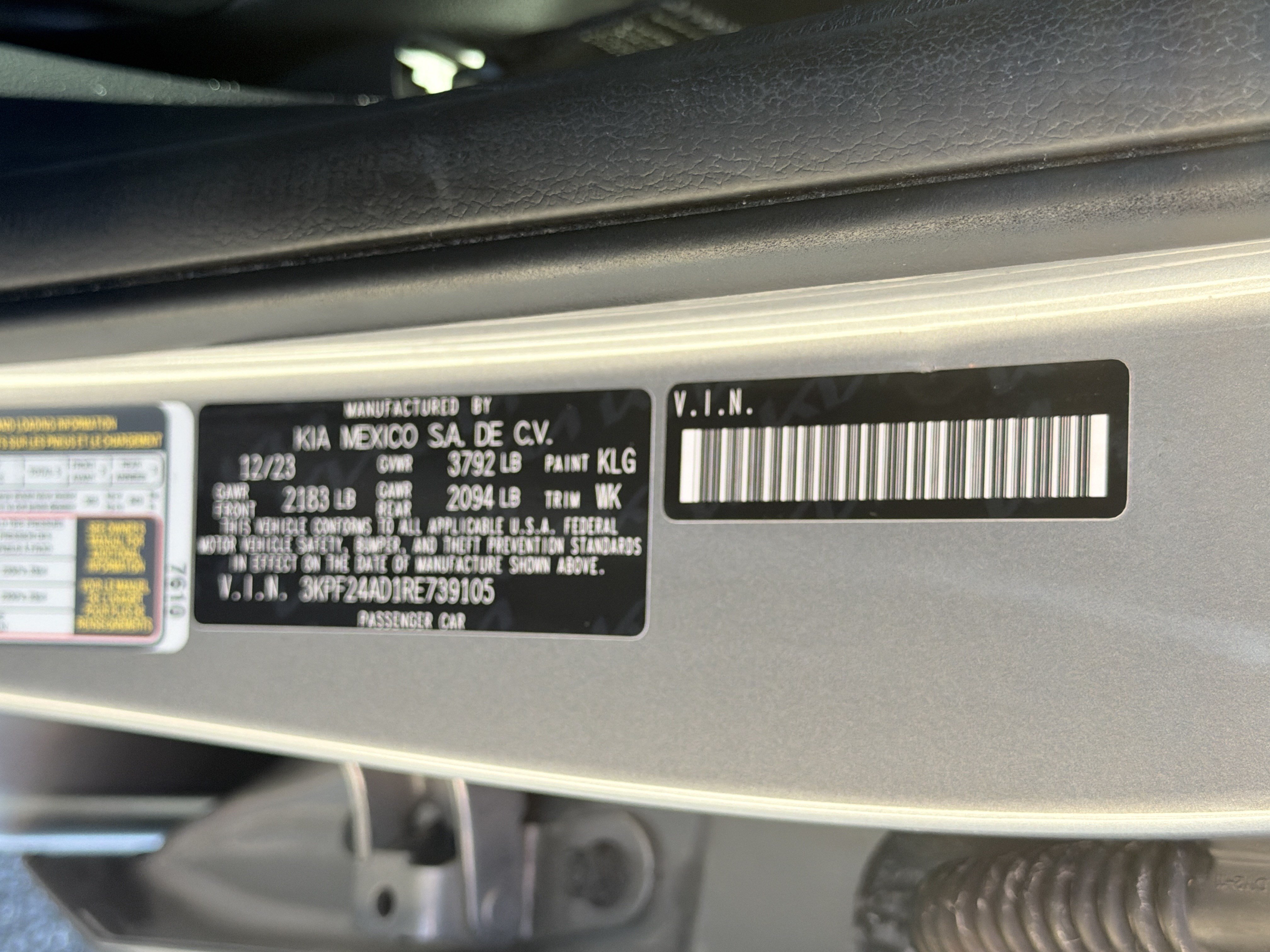Used 2024 Kia Forte LXS FWD image 28