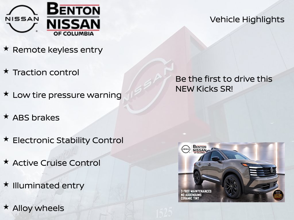 New 2027 Nissan Kicks SR w/ SR Premium Package FWD image 11