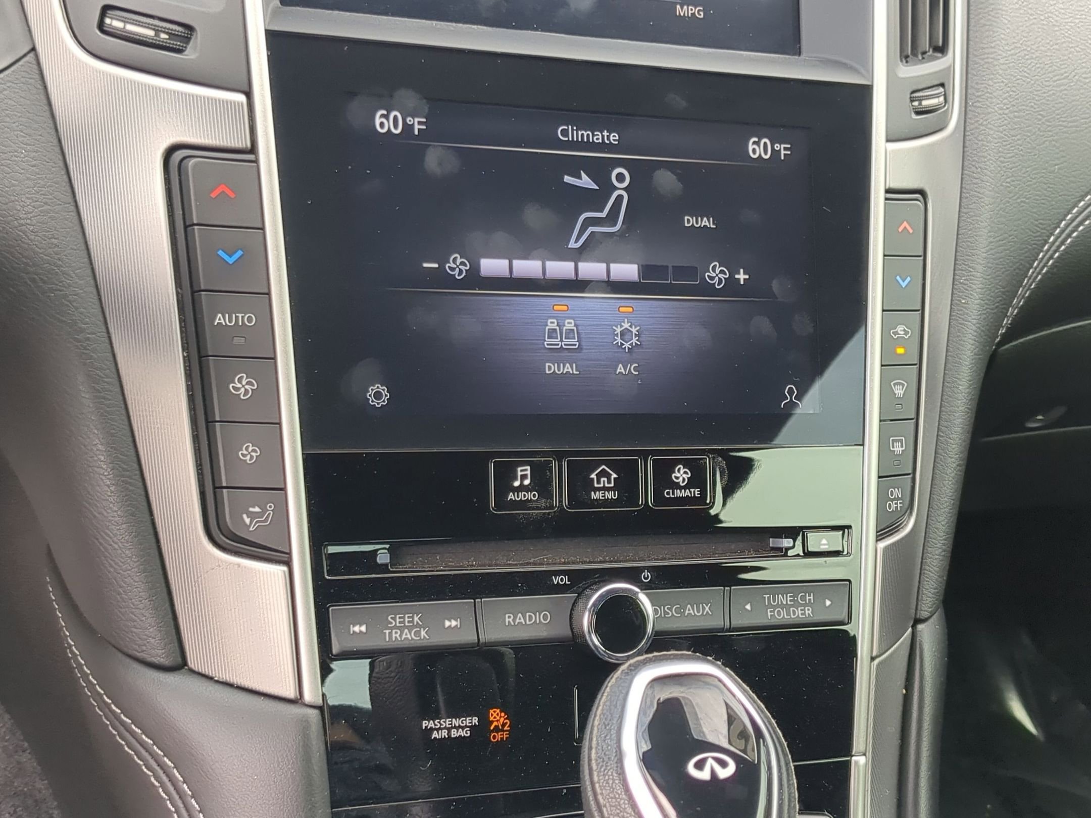 Used 2022 INFINITI Q60 3.0t Pure image 17