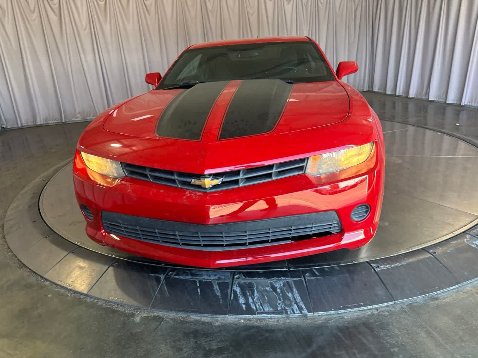 Used 2014 Chevrolet Camaro LS w/ Black Rally Stripe Package RWD image 2