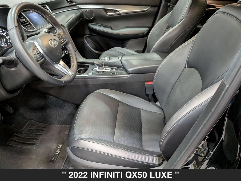 Used 2022 INFINITI QX50 Luxe w/ Cargo Package AWD/4WD image 12
