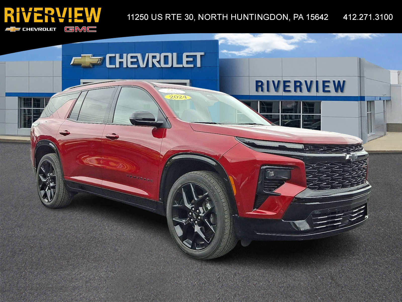 Used 2024 Chevrolet Traverse RS