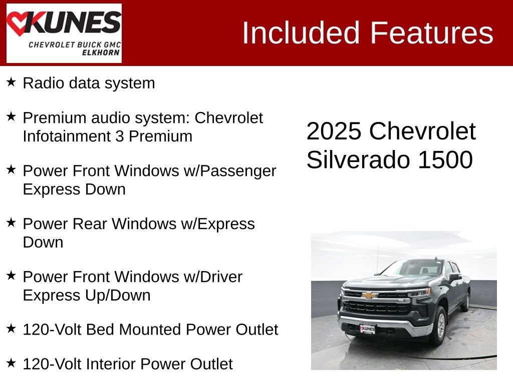 Used 2025 Chevrolet Silverado 1500 LT image 3