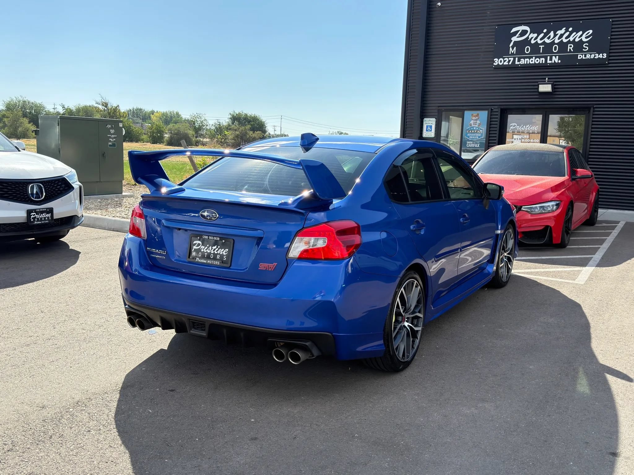 Used 2020 Subaru WRX STI w/ Popular Package #1 AWD/4WD image 9