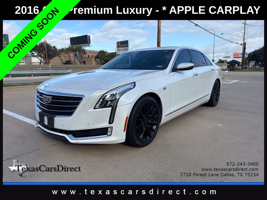 Used 2016 Cadillac CT6 Premium Luxury w/ Driver Assist Package AWD/4WD image 1