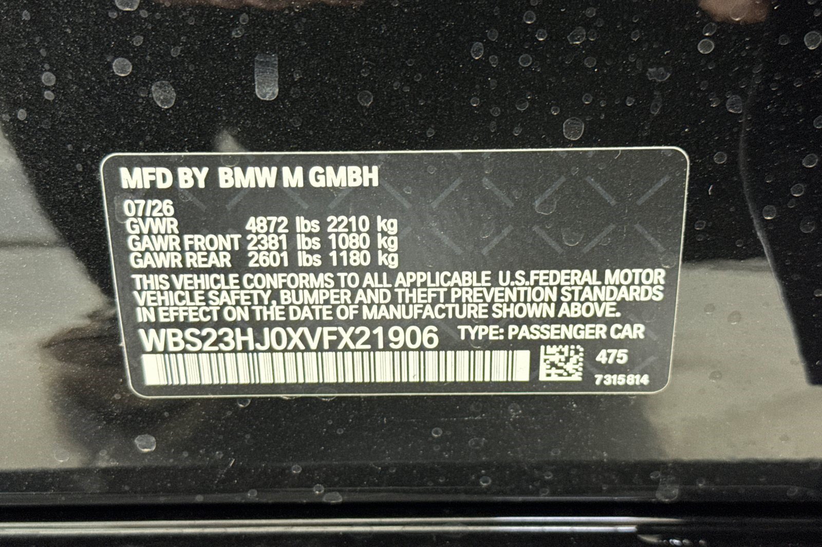 New 2027 BMW M3 Competition w/ Executive Package RWD image 23