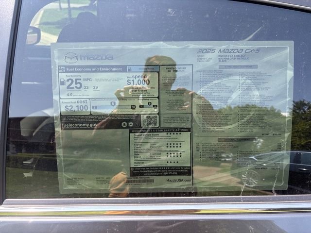New 2025 MAZDA CX-5 AWD 2.5 S w/ Select Package image 6
