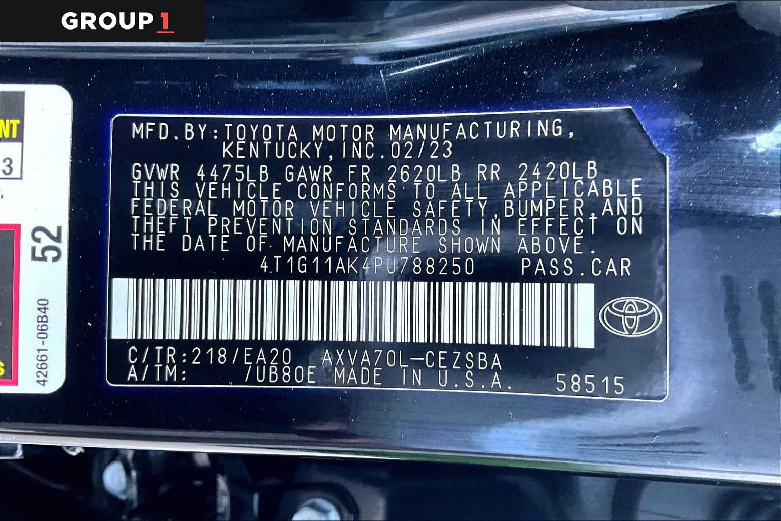 Used 2023 Toyota Camry SE w/ Blackout Package (TMS) FWD image 36