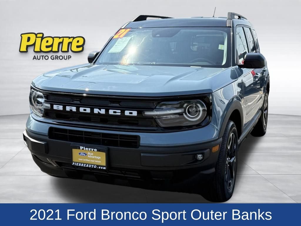 Certified 2021 Ford Bronco Sport Outer Banks AWD/4WD 360° Tour