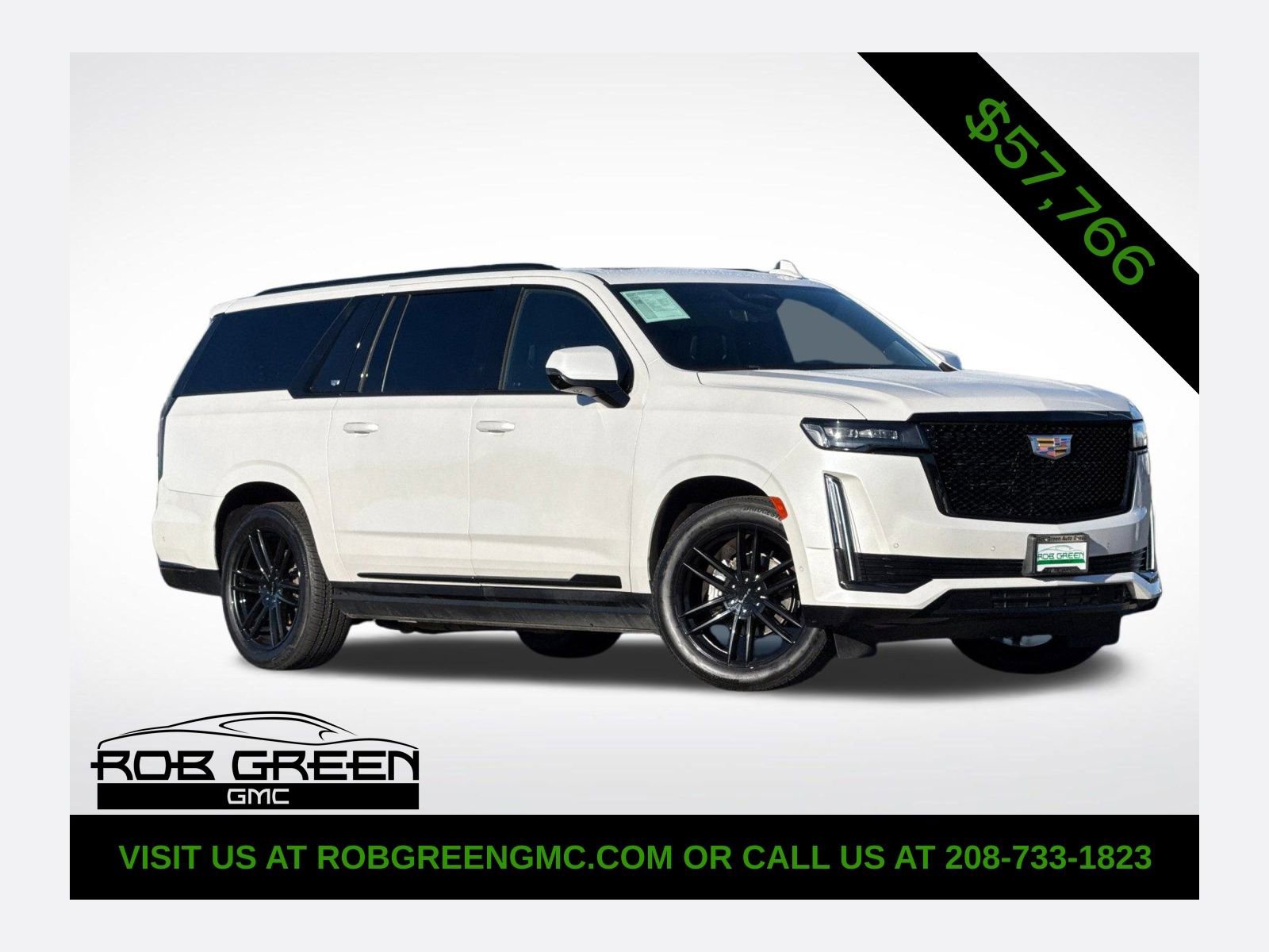 Used 2022 Cadillac Escalade ESV Sport Platinum w/ Heavy-Duty Trailer Package AWD/4WD image 1
