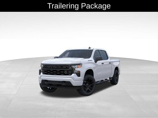 New 2026 Chevrolet Silverado 1500 Custom w/ Turbomax Blackout Package AWD/4WD image 9