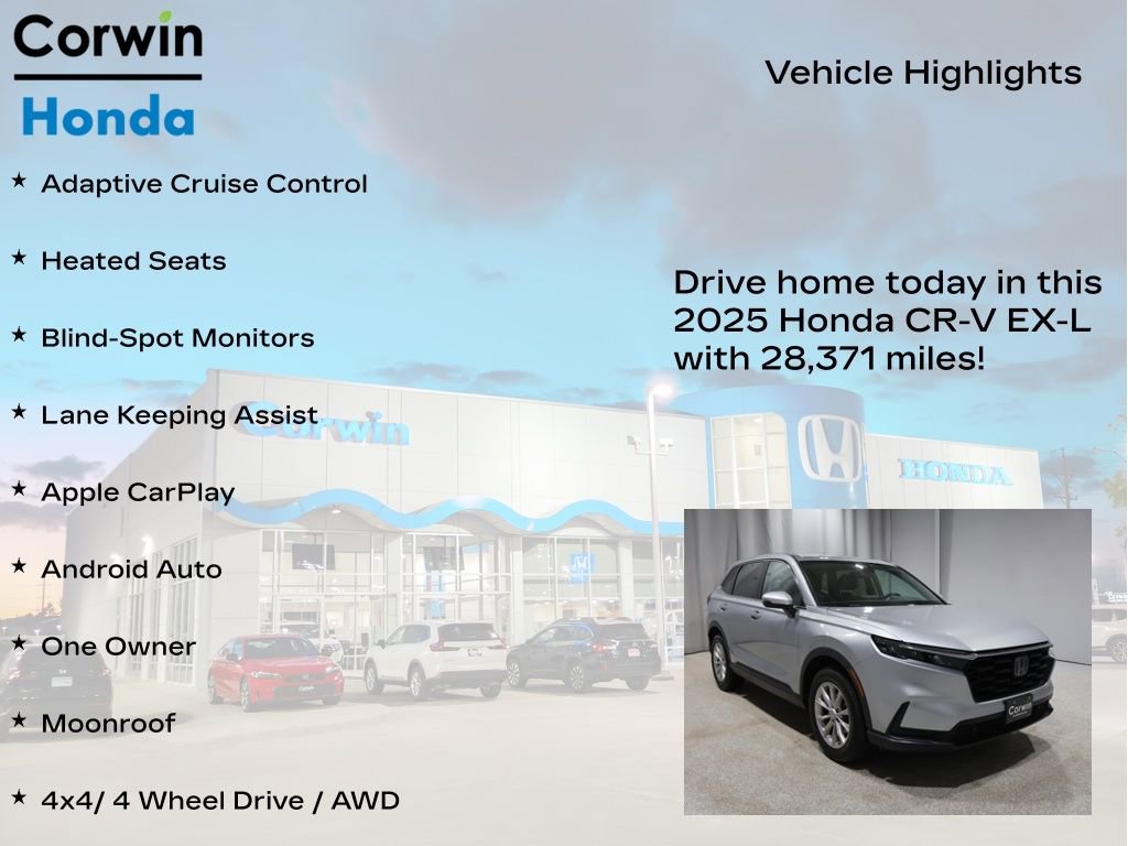 Used 2025 Honda CR-V EX-L image 6