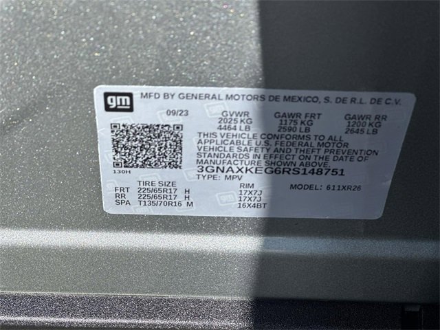 Certified 2024 Chevrolet Equinox LT image 32