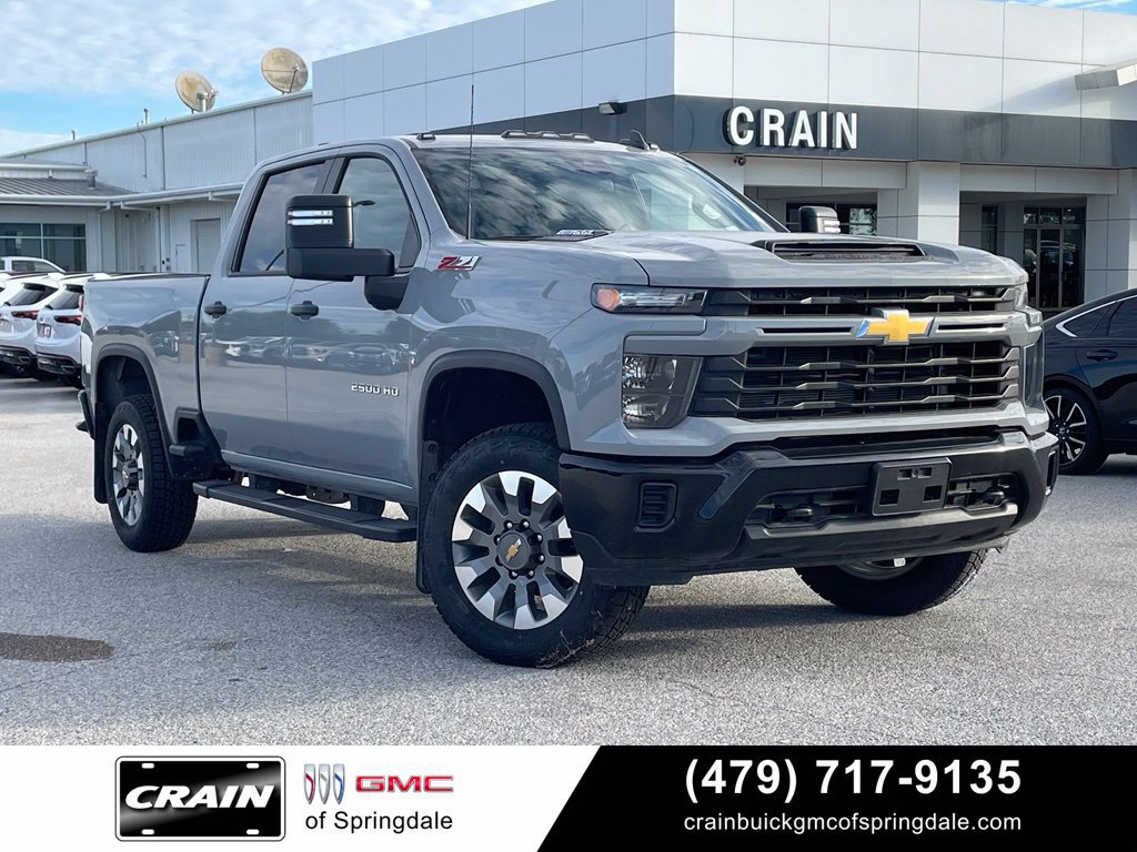 Used 2024 Chevrolet Silverado 2500 Custom w/ Custom Value Package