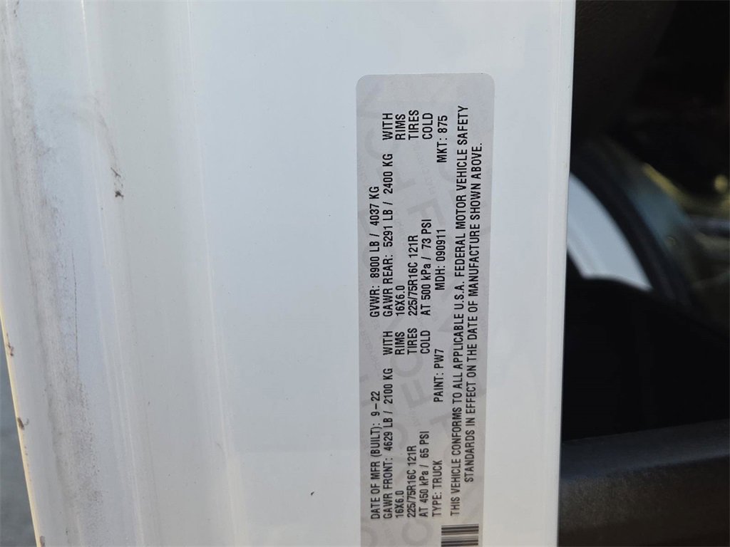 Used 2023 RAM ProMaster 2500 image 13
