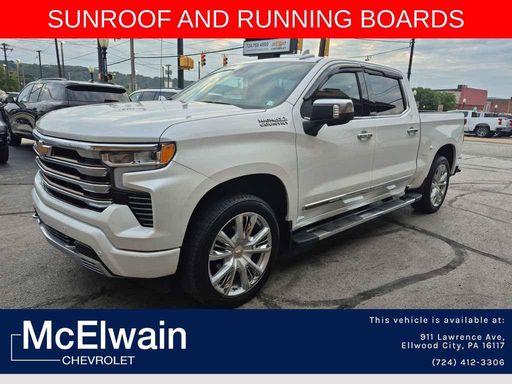 Used 2022 Chevrolet Silverado 1500 High Country w/ High Country Premium Package AWD/4WD image 11