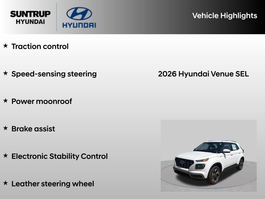 Used 2026 Hyundai Venue SEL FWD image 16
