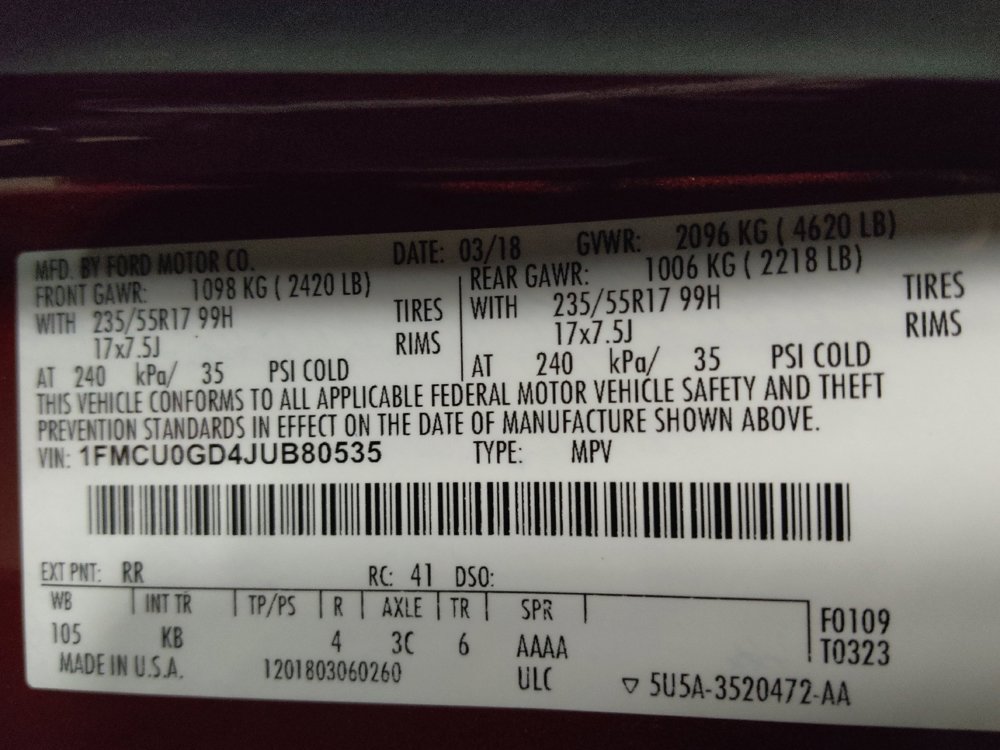 Used 2018 Ford Escape SE image 33