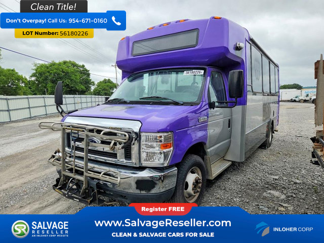 Used 2019 Ford E-450 and Econoline 450 Super Duty w/ Shuttle Bus Prep Package