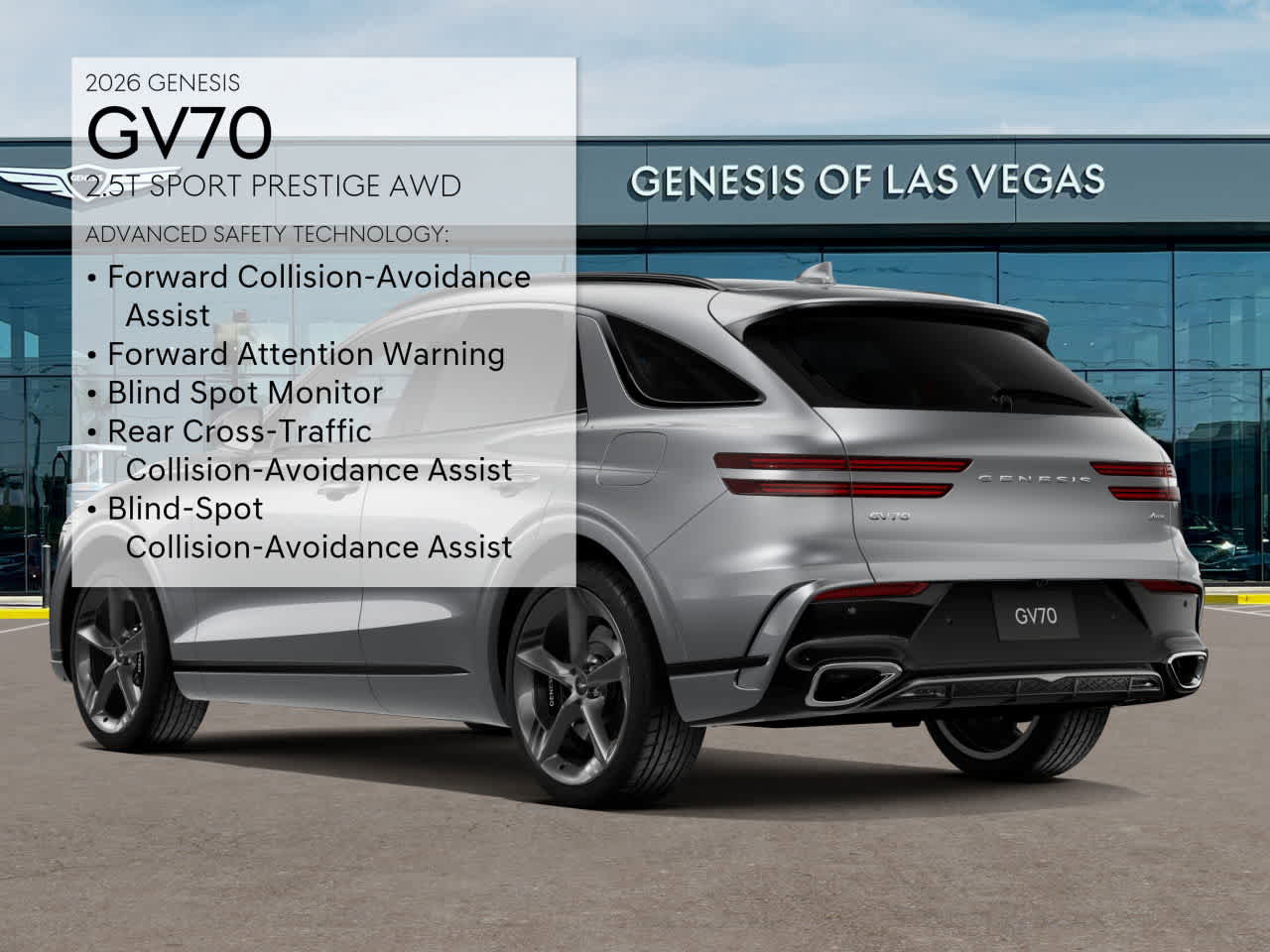 New 2026 Genesis GV70 2.5T Sport Prestige image 7